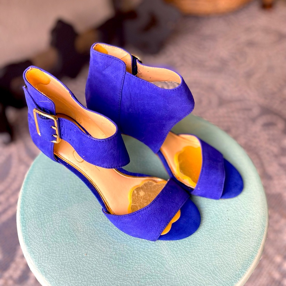 Jessica Simpson Heels in Royal Blue 7
